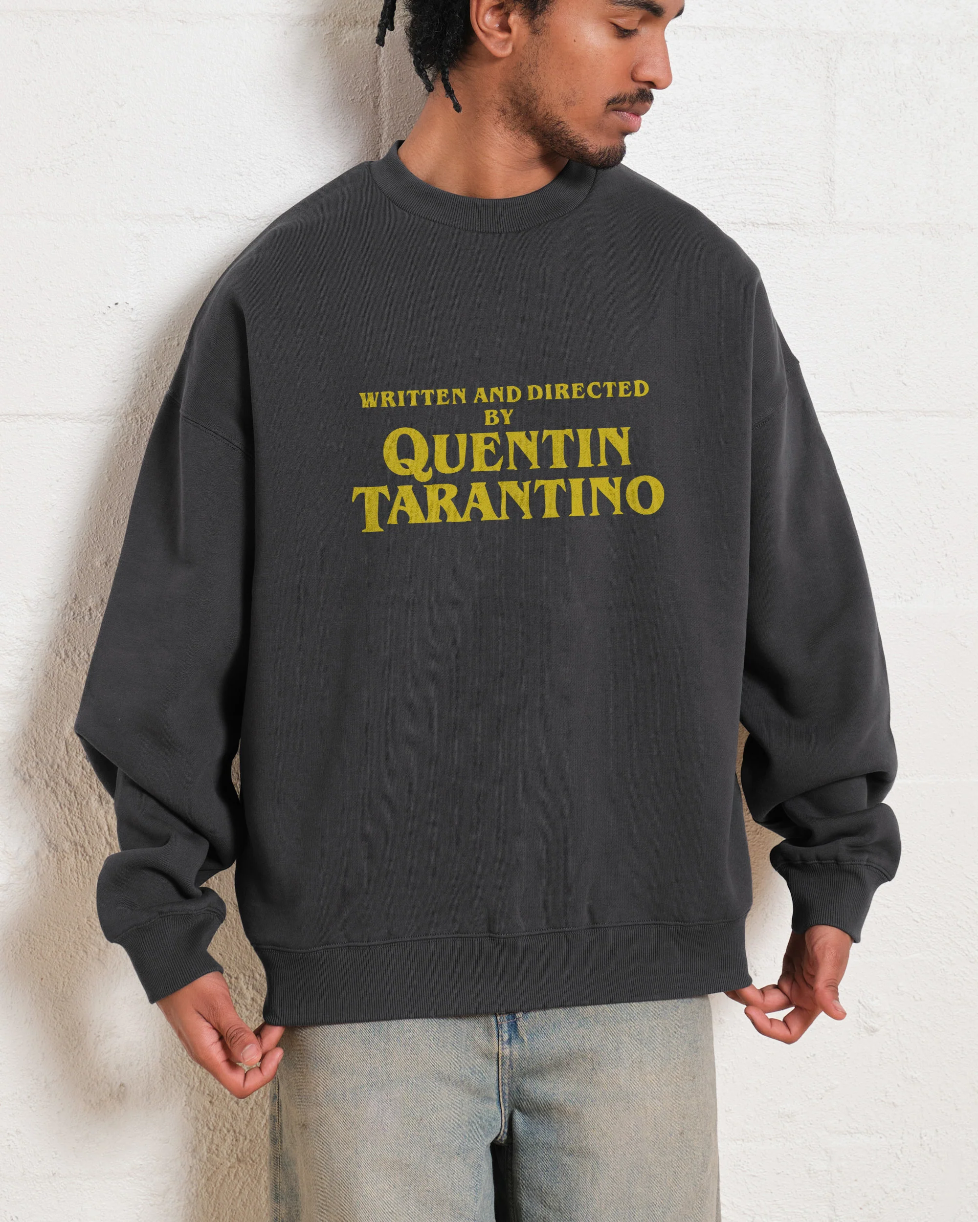 Written and Directed by Quentin Tarantino Sweatshirt - Image 4
