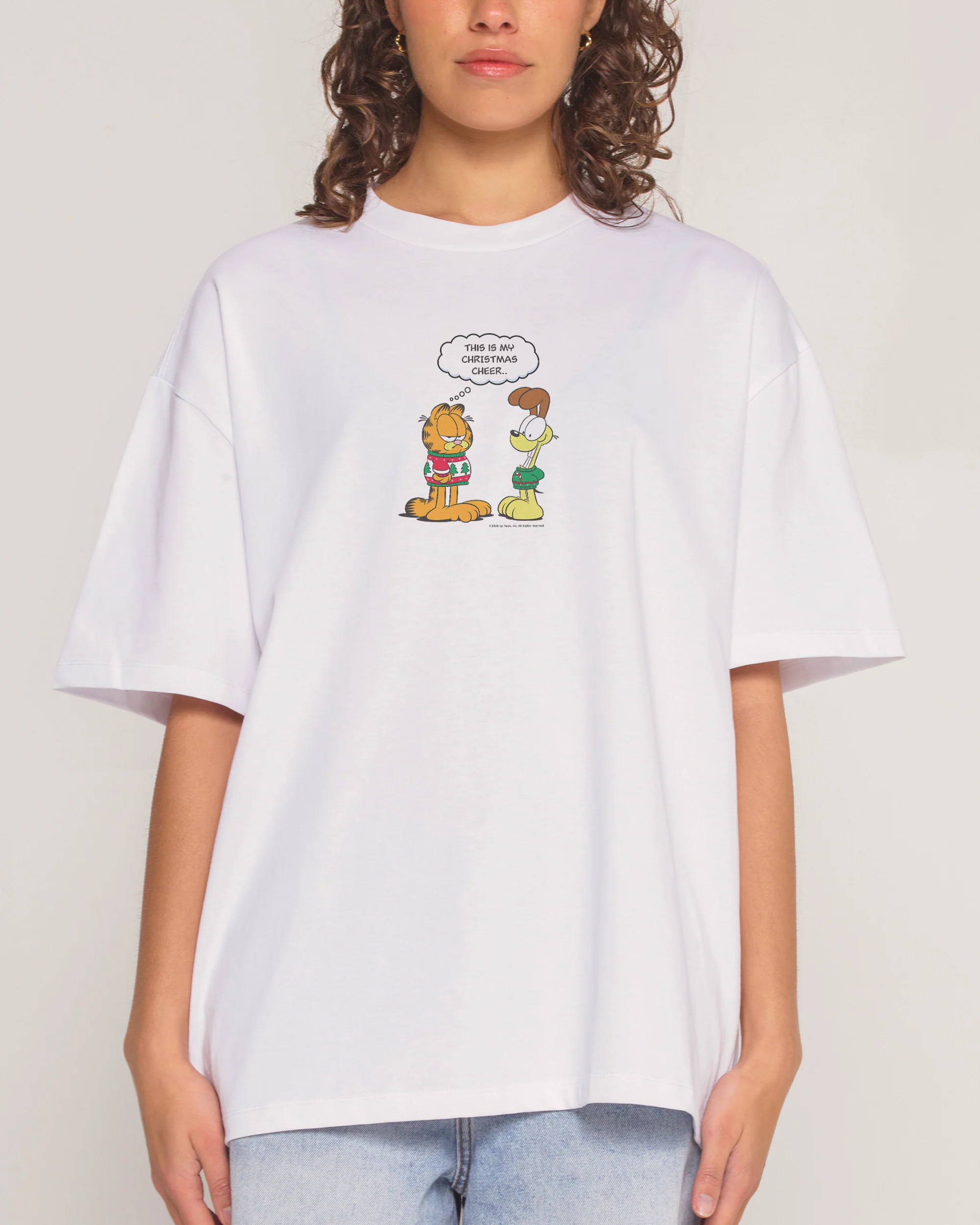 Xmas Cheer Oversized Tee - Image 2