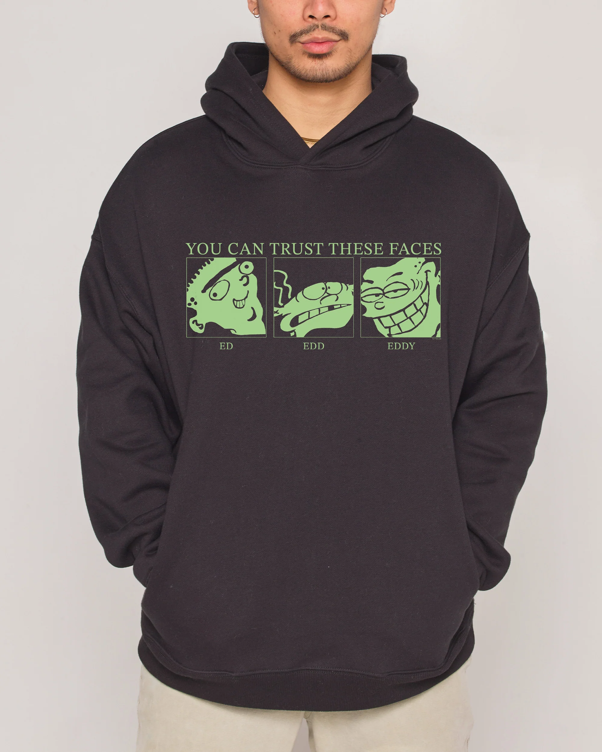 You Can Trust These Faces Hoodie - Image 2
